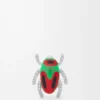 Gümüş ve Emaye Scarabeo Broş Gümüş ve Emaye Scarabeo Broş