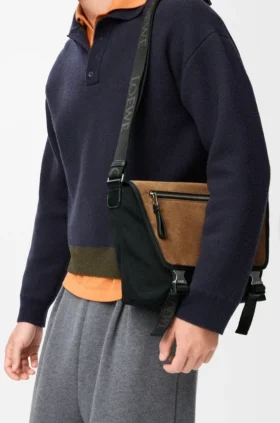 Kanvas ve Süet Orta Boy Flex Messenger