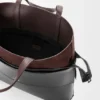 Kağıt Desenli Dana Derisi ve Süet Küçük Switch Tote çantası Kağıt Desenli Dana Derisi ve Süet Küçük Switch Tote çantası
