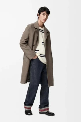 Kavrulmuş Paçalı Denim Kot