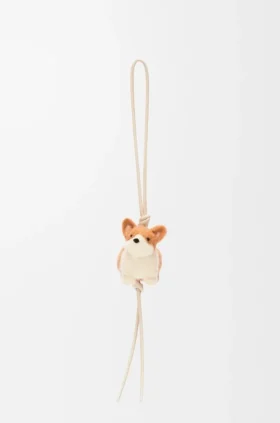 Keçe ve Dana Derisinden Corgi Charm Keçe ve Dana Derisinden Corgi Charm