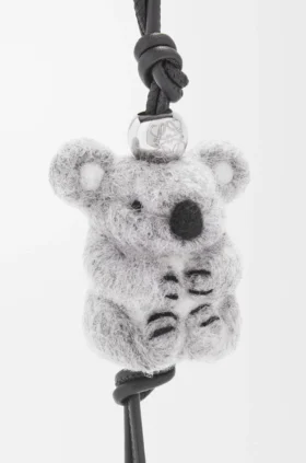 Keçe ve Dana Derisinden Koala Charm Keçe ve Dana Derisinden Koala Charm