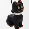 Keçeden yapılmış Fütürist Kedi süsü