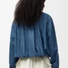 Kemerli Denim Gömlek