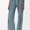 Kemerli Denim Kot Pantolon