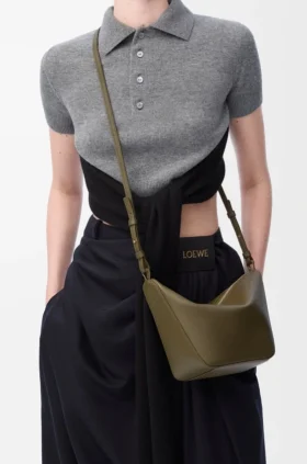 Klasik Dana Derisinden Mini Hammock Hobo