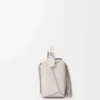 Klasik Dana Derisinden Püsküllü Küçük Puzzle Çanta Klasik Dana Derisinden Püsküllü Küçük Puzzle Çanta