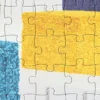 Klasik Dana Derisinden Puzzle 10 Konfeti Çantası Klasik Dana Derisinden Puzzle 10 Konfeti Çantası