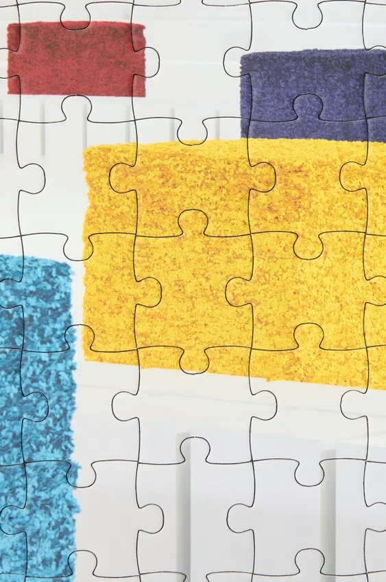 Klasik Dana Derisinden Puzzle 10 Konfeti Çantası Klasik Dana Derisinden Puzzle 10 Konfeti Çantası