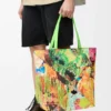 Klasik Dana Derisinden XL Puzzle Fold Tote çantası