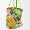 Klasik Dana Derisinden XL Puzzle Fold Tote çantası