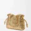 Lamine Kuzu Derisinden Orta Boy Flamenco Clutch Lamine Kuzu Derisinden Orta Boy Flamenco Clutch