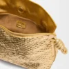 Lamine Kuzu Derisinden Orta Boy Flamenco Clutch Lamine Kuzu Derisinden Orta Boy Flamenco Clutch