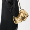 Lamine Kuzu Derisinden Orta Boy Flamenco Purse Lamine Kuzu Derisinden Orta Boy Flamenco Purse