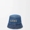 Loewe Denim Kova Şapka Loewe Denim Kova Şapka