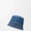Loewe Denim Kova Şapka Loewe Denim Kova Şapka