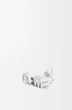 Loewe Graphic Gümüş Tekli Küpe