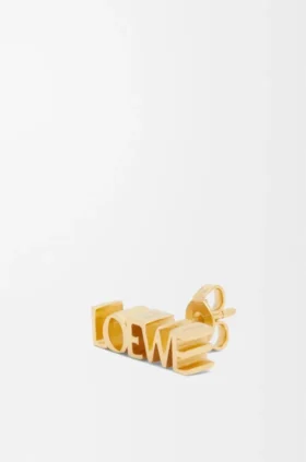 Loewe Graphic Gümüş Tekli Küpe