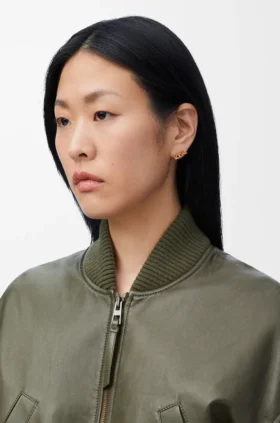Loewe Graphic Gümüş Tekli Küpe