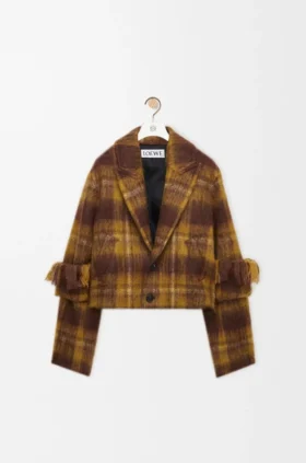 Mohair ve Yün Karışımlı Ceket