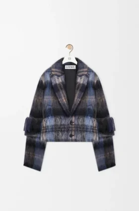 Mohair ve Yün Karışımlı Ceket