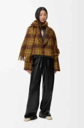 Mohair ve Yün Karışımlı Ceket