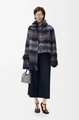 Mohair ve Yün Karışımlı Ceket