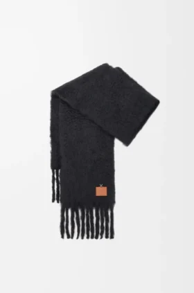 Mohair ve Yün Karışımından Üretilmiş Eşarp