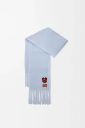 Mohair ve Yün Karışımından Üretilmiş Eşarp