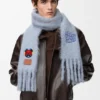 Mohair ve Yün Karışımından Üretilmiş Eşarp Mohair ve Yün Karışımından Üretilmiş Eşarp