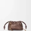 Moiré Desenli Dana Derisinden Mini Flamenco Purse Moiré Desenli Dana Derisinden Mini Flamenco Purse