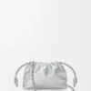 Moiré Desenli Dana Derisinden Mini Flamenco Purse Moiré Desenli Dana Derisinden Mini Flamenco Purse