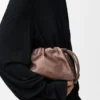 Moiré Desenli Dana Derisinden Mini Flamenco Purse Moiré Desenli Dana Derisinden Mini Flamenco Purse