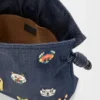 Nakışlı Denimden Üretilmiş Orta Boy “Cats” Flamenco El Çantası Nakışlı Denimden Üretilmiş Orta Boy “Cats” Flamenco El Çantası