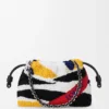 Nakışlı Nappa Deriden Orta Boy Flamenco Purse Nakışlı Nappa Deriden Orta Boy Flamenco Purse