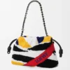 Nakışlı Nappa Deriden Orta Boy Flamenco Purse Nakışlı Nappa Deriden Orta Boy Flamenco Purse