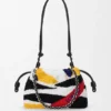 Nakışlı Nappa Deriden Orta Boy Flamenco Purse Nakışlı Nappa Deriden Orta Boy Flamenco Purse