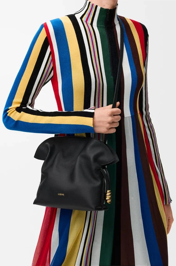 Nappa Dana Derisinden Mini Coil Flamenco Clutch Nappa Dana Derisinden Mini Coil Flamenco Clutch