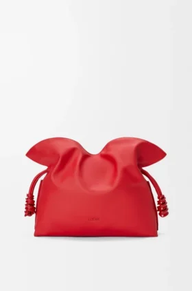 Nappa Dana Derisinden Orta Boy Coil Flamenco Clutch