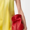 Nappa Dana Derisinden Orta Boy Coil Flamenco Clutch Nappa Dana Derisinden Orta Boy Coil Flamenco Clutch