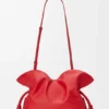 Nappa Dana Derisinden Orta Boy Coil Flamenco Clutch Nappa Dana Derisinden Orta Boy Coil Flamenco Clutch