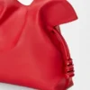 Nappa Dana Derisinden Orta Boy Coil Flamenco Clutch Nappa Dana Derisinden Orta Boy Coil Flamenco Clutch