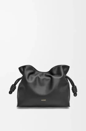 Nappa Dana Derisinden Orta Boy Flamenco Clutch