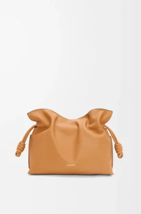 Nappa Dana Derisinden Orta Boy Flamenco Clutch
