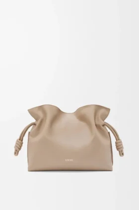 Nappa Dana Derisinden Orta Boy Flamenco Clutch