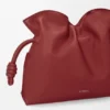 Nappa Dana Derisinden Orta Boy Flamenco Clutch Nappa Dana Derisinden Orta Boy Flamenco Clutch