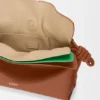 Nappa Dana Derisinden Orta Boy Katmanlı Flamenco Clutch Nappa Dana Derisinden Orta Boy Katmanlı Flamenco Clutch