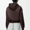 Nappa Kuzu Derisinden Flamenco Kapüşonlu Sweatshirt Nappa Kuzu Derisinden Flamenco Kapüşonlu Sweatshirt
