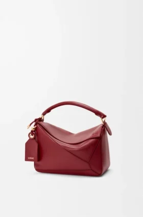 Nappa Kuzu Derisinden Küçük Featherlight Puzzle Çanta