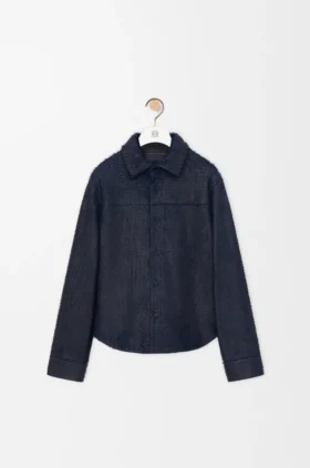 Nappa Kuzu Derisinden Üretilmiş Overshirt